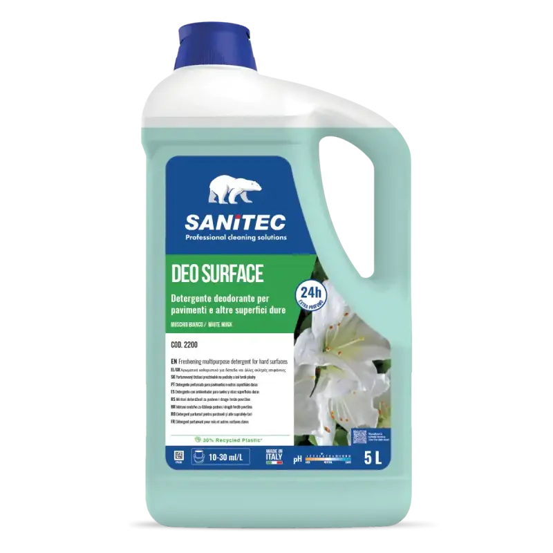 DEO FLOOR Muschio Bianco — 5 L tīrīšanas līdzeklis